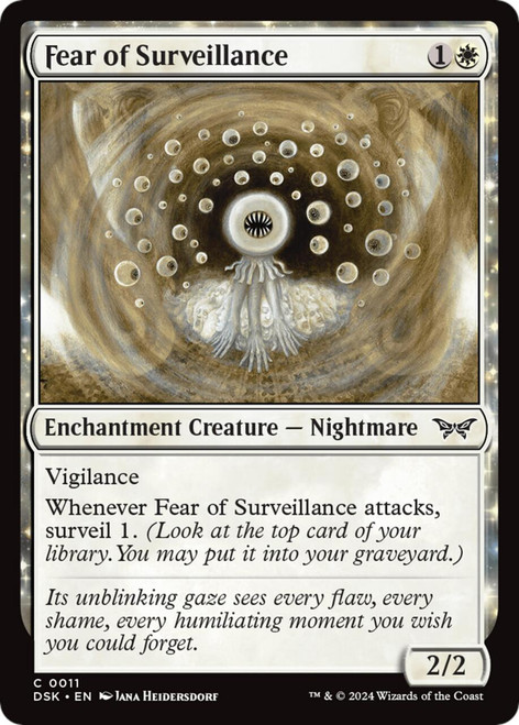 Fear of Surveillance (Foil)