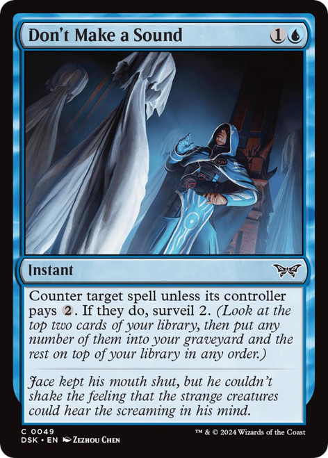 Don't Make a Sound (Foil)