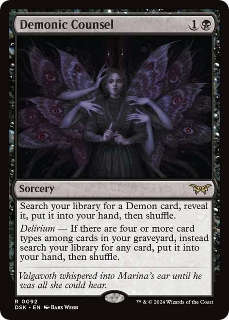 Demonic Counsel (Foil)