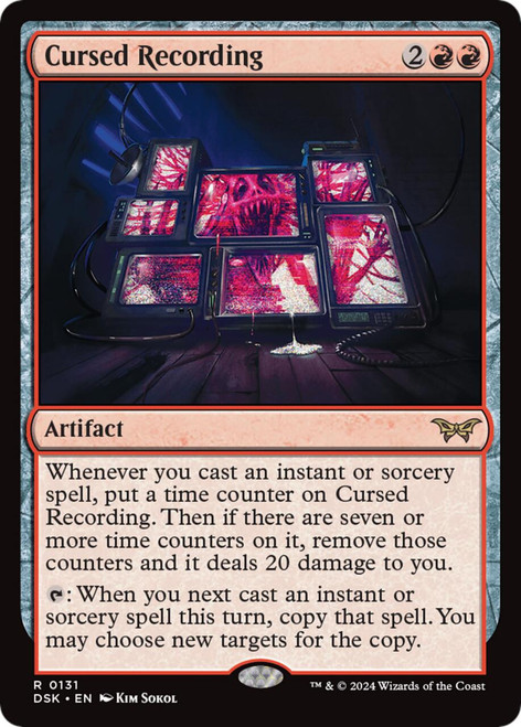 Cursed Recording (#131) (Foil)