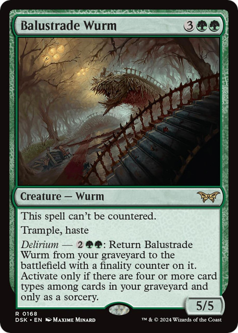 Balustrade Wurm (Foil)