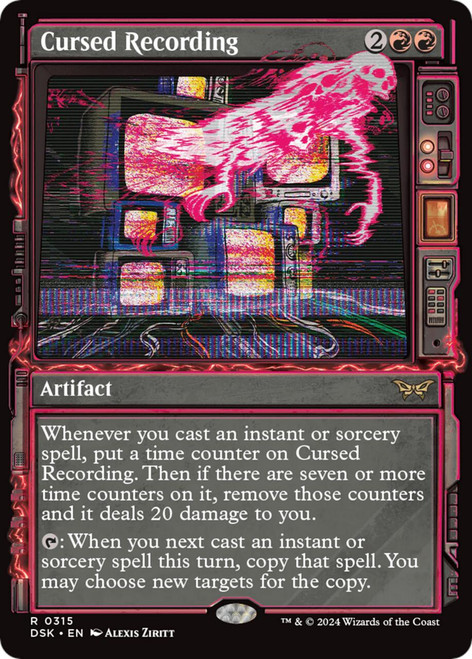 Cursed Recording (Showcase Foil)