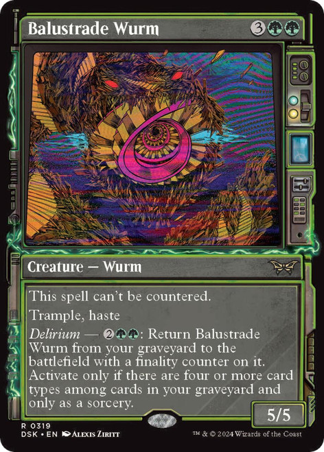 Balustrade Wurm (Showcase Foil)