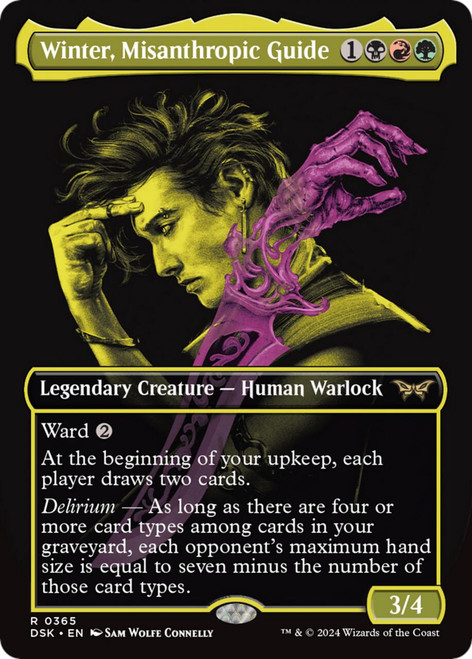 Winter, Misanthropic Guide (Borderless Foil)