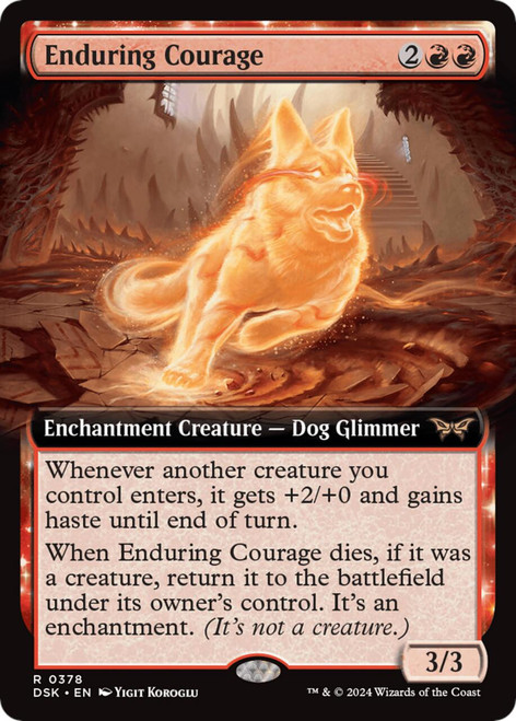 Enduring Courage (Extended Art Foil)