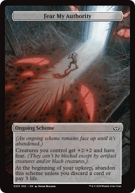 Scheme - Fear My Authority