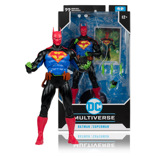 DC Multiverse: Batman/Superman: World's Finest - Batman/Superman Fusion 7-Inch Figure