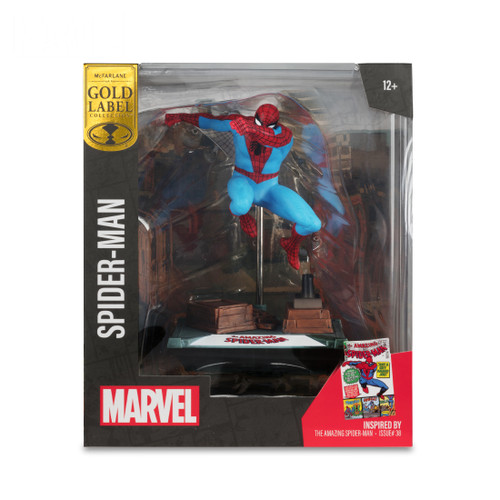 Marvel: Spider-Man (The Amazing Spider-Man #38) (Gold Label Series) 1:10th Scale Posed Figure