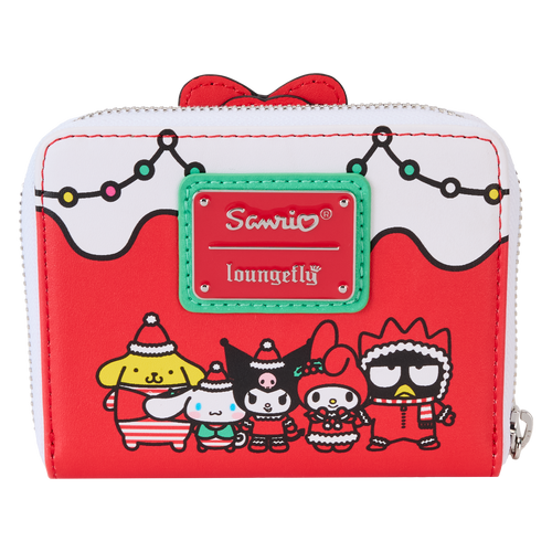 Sanrio: Christmas Wreath Zip Around Wallet
