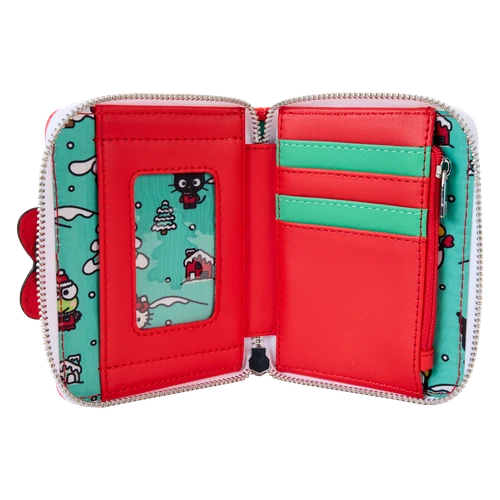 Sanrio: Christmas Wreath Zip Around Wallet