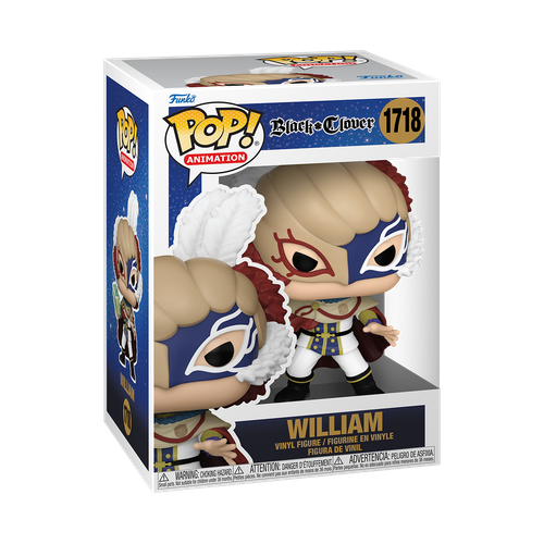 POP! Animation - Black Clover #1718 William Vangeance