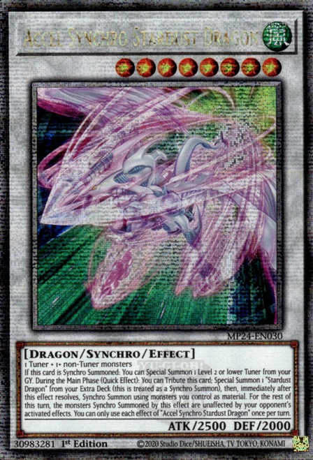 MP24-EN030 Accel Synchro Stardust Dragon