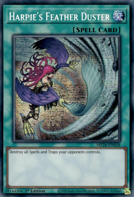 MP24-EN058 Harpie's Feather Duster (Alternate Artwork)