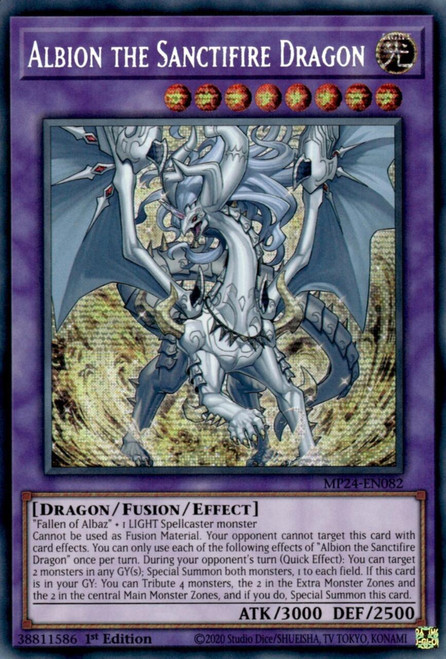 MP24-EN082 Albion the Sanctifire Dragon