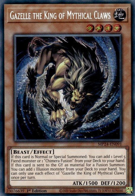 MP24-EN091 Gazelle the King of Mythical Claws