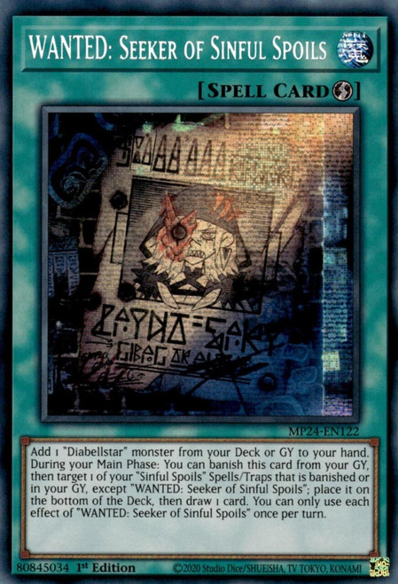 MP24-EN122 WANTED: Seeker of Sinful Spoils