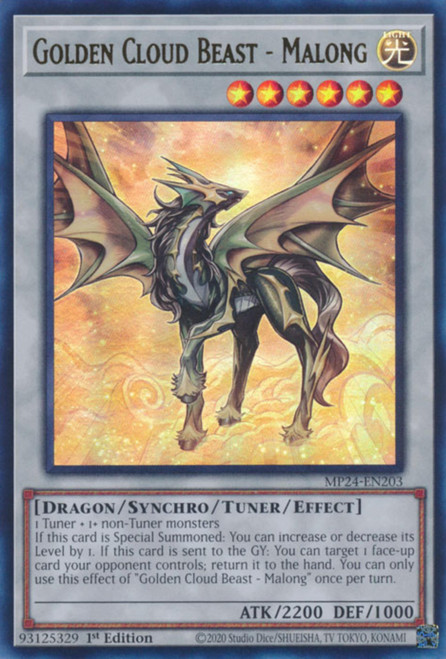MP24-EN203 Golden Cloud Beast - Malong