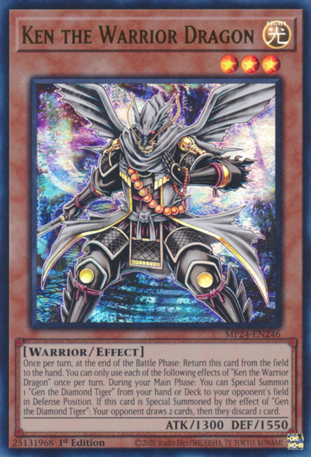 MP24-EN246 Ken the Warrior Dragon