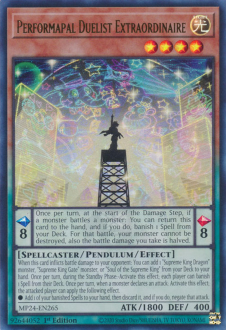 MP24-EN265 Performapal Duelist Extraordinaire
