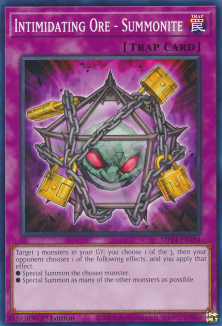 MP24-EN334 Intimidating Ore - Summonite