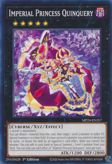 MP24-EN357 Imperial Princess Quinquery