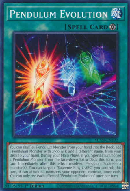 MP24-EN392 Pendulum Evolution