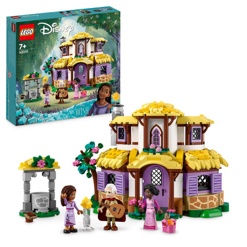 Disney Wish Asha's Cottage Toy Dollshouse Set 43231