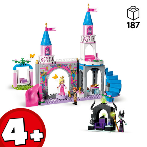Disney Princess Aurora's Castle Buildable Toy 43211