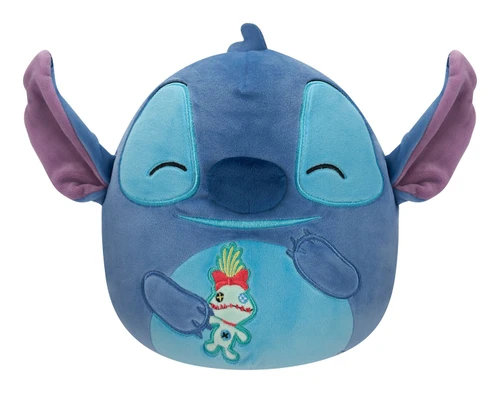 Squishmallows Disney 8-Inch Stitch with Scrump Plush