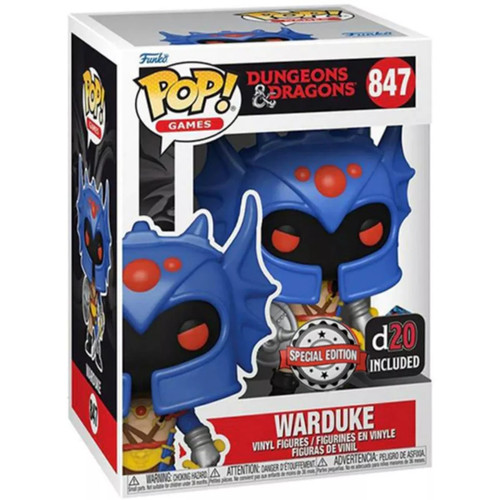 POP! Games - Dungeons & Dragons #847 Warduke with D20