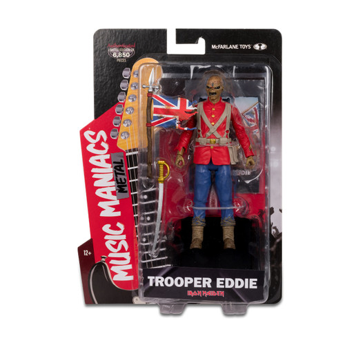 Music Maniacs: Metal - Trooper Eddie from Iron Maiden 6-Inch Posed Figure