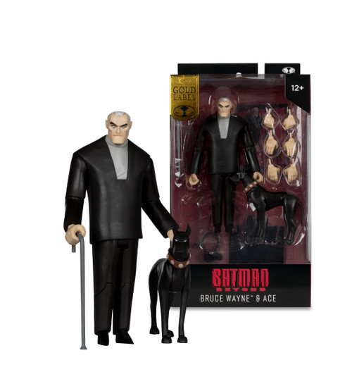 DC Direct: Batman Beyond - Bruce Wayne & Ace (Gold Label Series) 6-Inch Figure