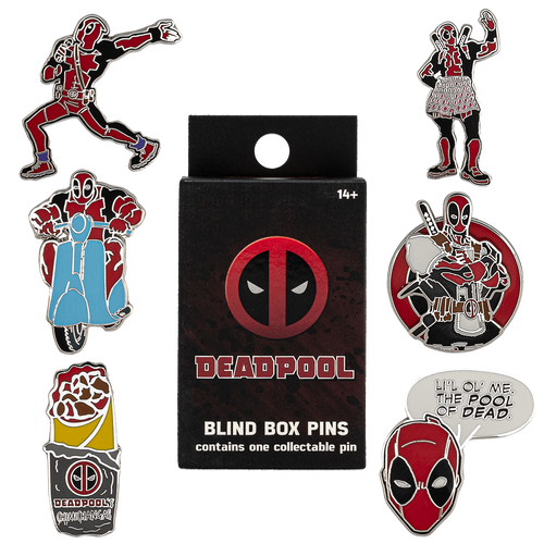 Marvel: Deadpool Mystery Box Pins