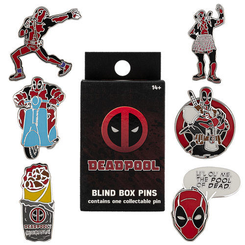 Marvel: Deadpool Mystery Box Pins