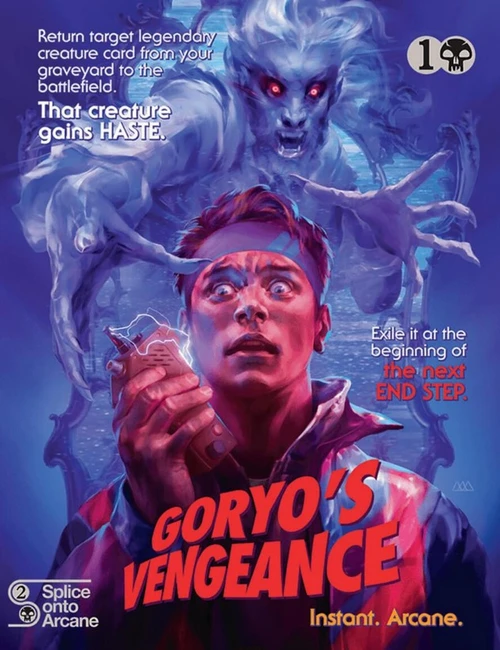Duskmourn: House of Horror: Double Sided Poster - Goryo's Vengeance // Crypt Ghast