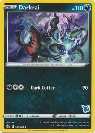 Fusion Strike 167/264 Darkrai (Eevee Symbol)