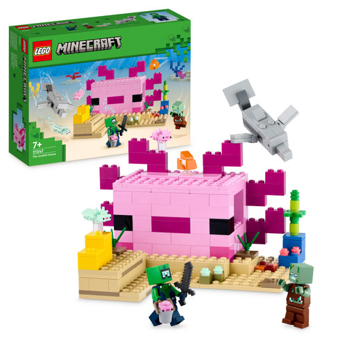Minecraft The Axolotl House Underwater Set 21247