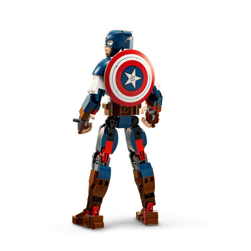 Marvel Captain America Construction Figure Set 76258