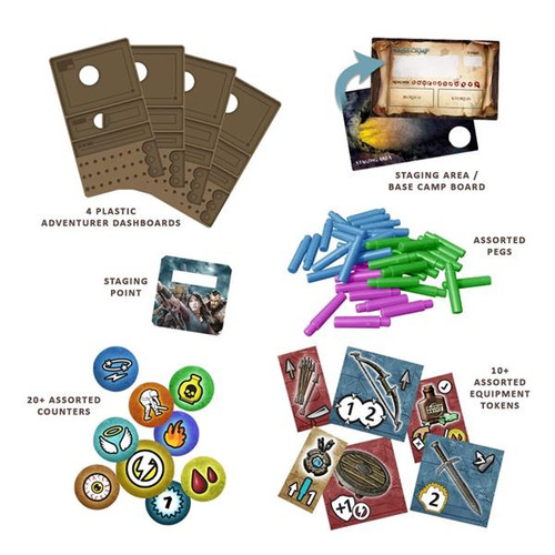 Maladum: Dungeons of Enveron - Adventurer Dashboards