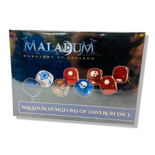 Maladum: Dungeons of Enveron - Dice Set