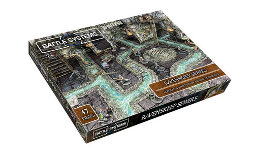 Modular Terrain: Fantasy Dungeon - Ravenskeep Sewers