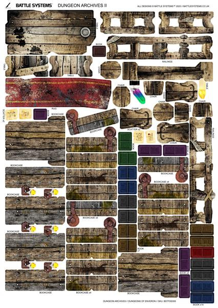 Modular Terrain: Fantasy Dungeon - Dungeon Archives