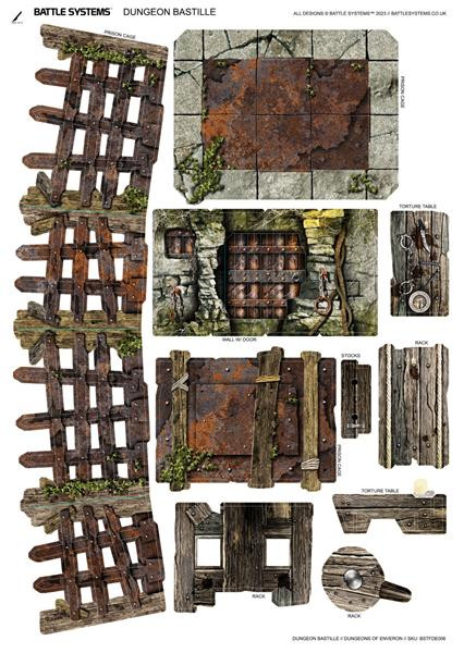 Modular Terrain: Fantasy Dungeon - Dungeon Bastille