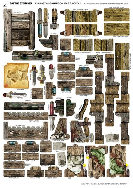 Modular Terrain: Fantasy Dungeon - Dungeon Garrison