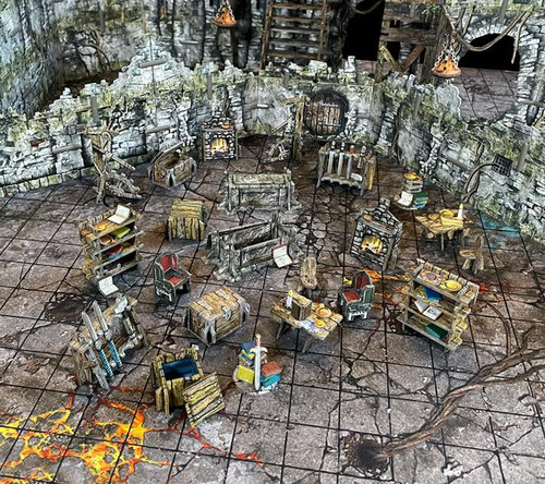 Modular Terrain: Fantasy Dungeon - Dungeon Furniture