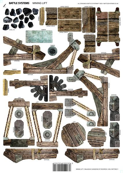 Modular Terrain: Fantasy Dungeon - Mining Lift