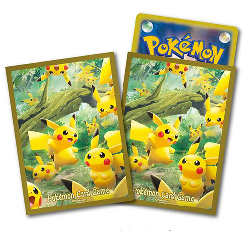 Pokemon Center Japan - Pikachu Forest version 2 Sleeves (64)