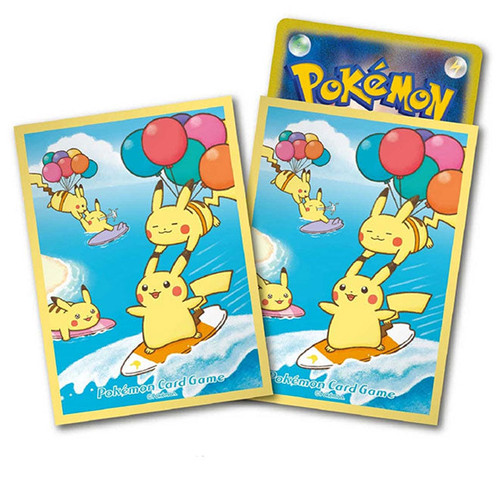 Pokemon Center Japan - Surfing Pikachu & Flying Pikachu Sleeves (64)