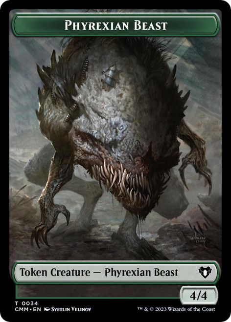 Commander Masters - Phyrexian Beast Token