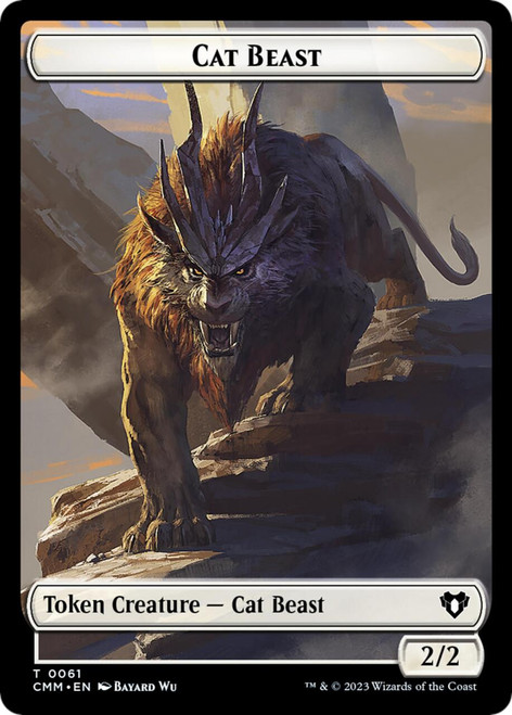 Commander Masters - Cat Beast Token